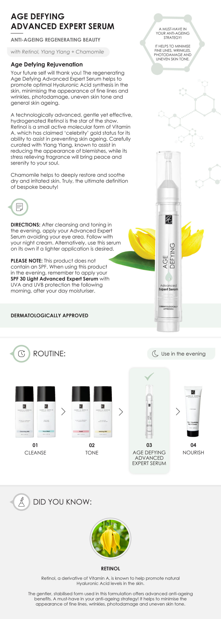 Age Defying Advanced Expert Serum | Isabella Garcia International