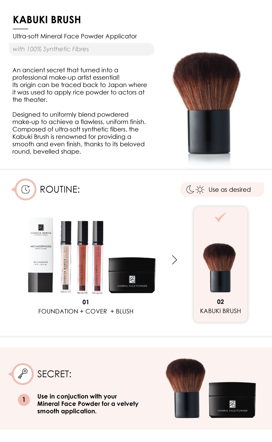 Kabuki Brush Isabella Garcia International