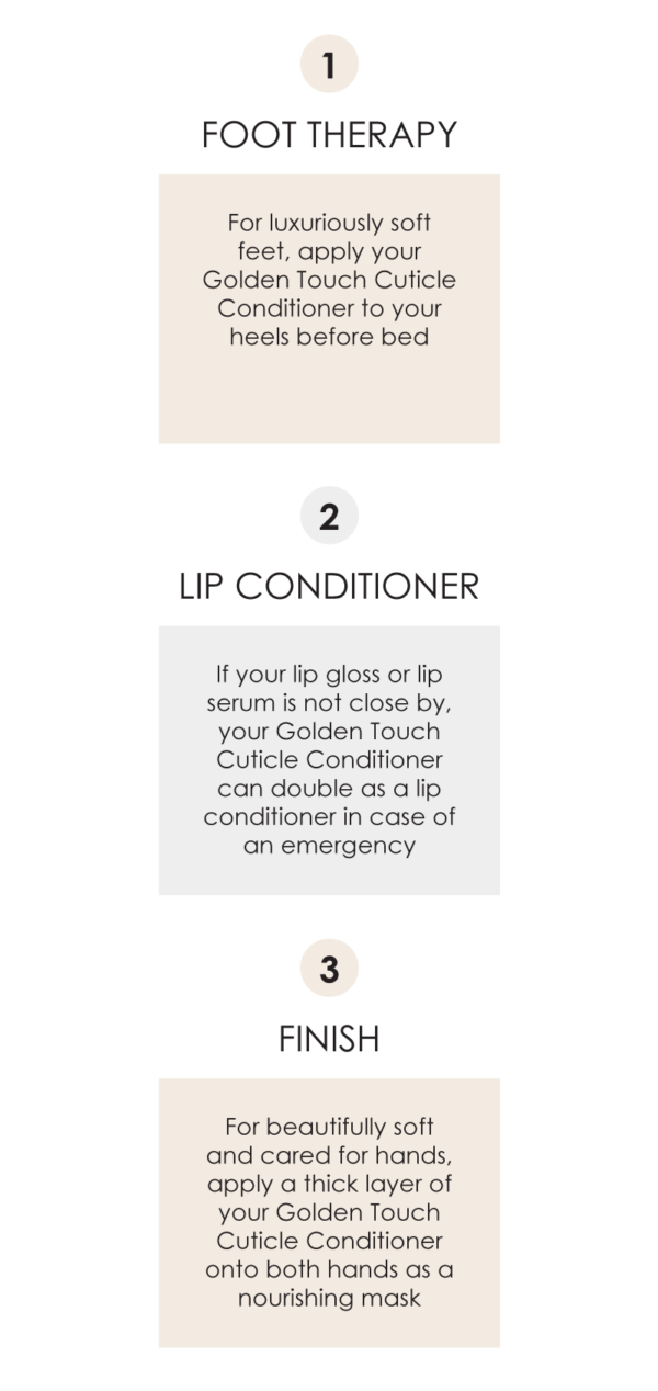 Golden Touch Cuticle Conditioner Isabella Garcia International