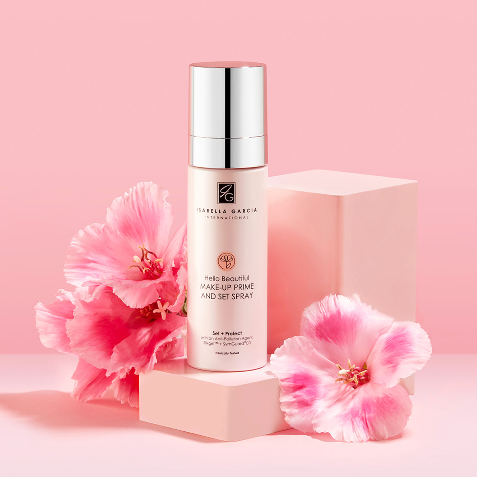 Hello Pretty Cosmetics Hello Beautiful Make-up Prime and Set Spray | Isabella Garcia International