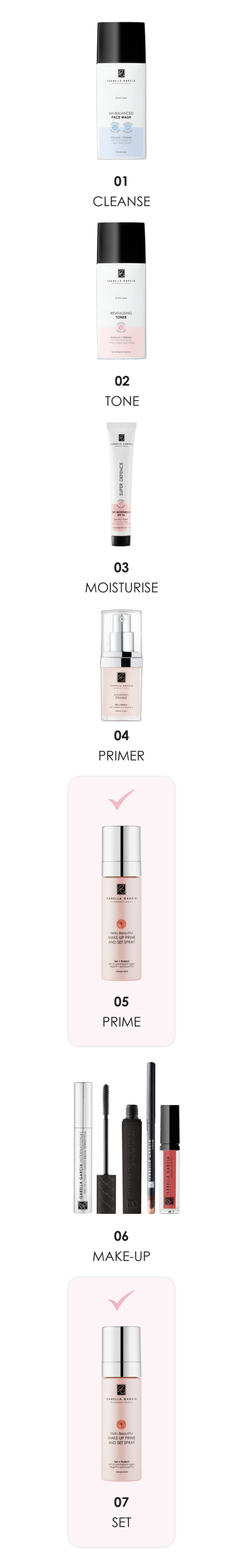 Hello Beautiful Makeup Prime and Set Spray Isabella Garcia International